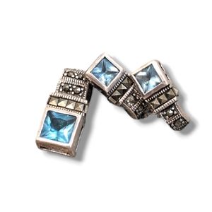 Sterling Blue Topaz Set